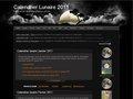 calendrier lunaire 2011